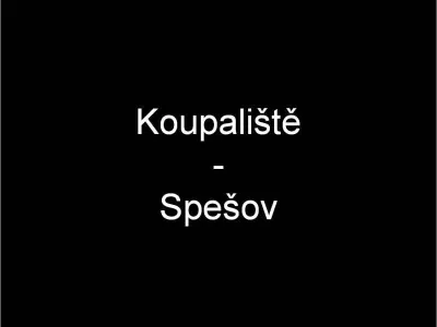 Koupaliště Spešov, fotografie 1