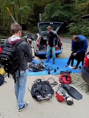 Natáčení ČT - Punkevní jeskyně, fotografie 14