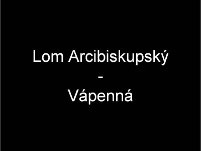 Lom Arcibiskupský - Vápenná, fotografie 1