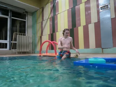bazén ZŠ Sloup, fotografie 69