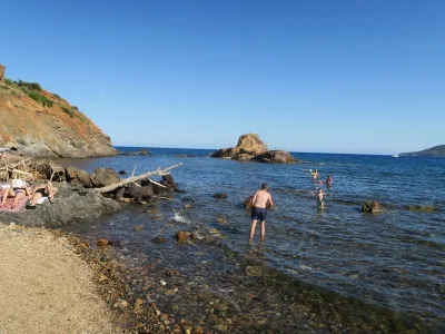 Elba - pláž Terranera, fotografie 3