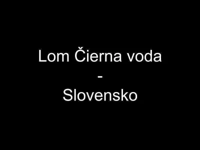 Lom Čierna voda, fotografie 1