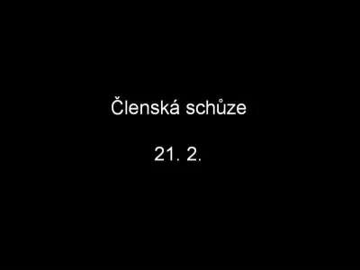 Členská schůze, fotografie 1