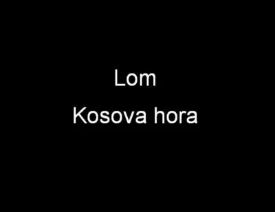 Lom Kosova hora, fotografie 1