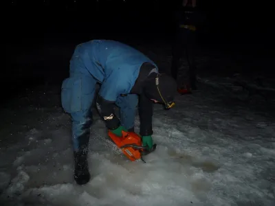 Lom Blansko - pod ledem, fotografie 81