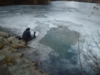 Natáčení ČT - lom Blansko, fotografie 8