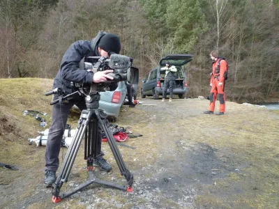 Natáčení ČT - lom Blansko, fotografie 10