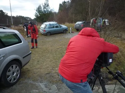 Natáčení ČT - lom Blansko, fotografie 27