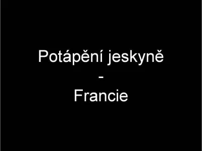 Potápění Francie - jeskyně, fotografie 1