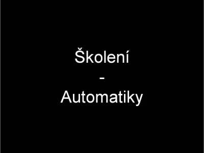 Školení - Automatiky, fotografie 1