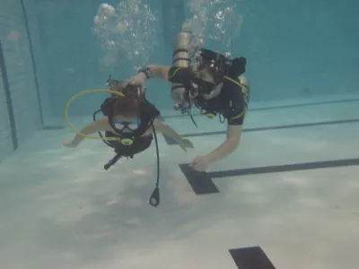 Vánoční potápění pro děti, fotografie 188