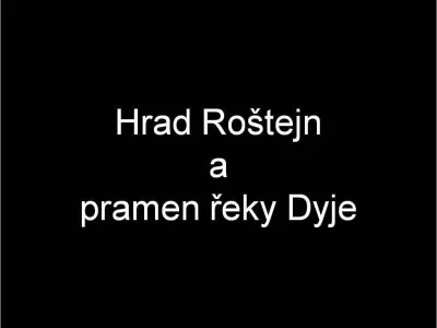 Hrad Roštejn, fotografie 1