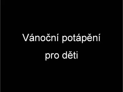 Vánoční potápění pro děti, fotografie 1