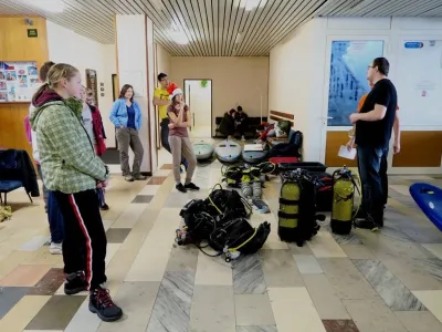 Vánoční potápění pro děti, fotografie 11